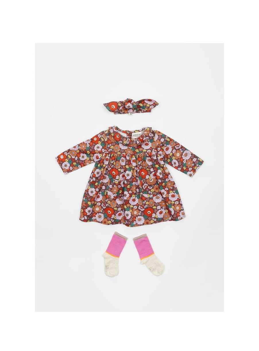 BÉBÉ Arsene et les pipelettes | Robe Bebe Fleurs Vintage