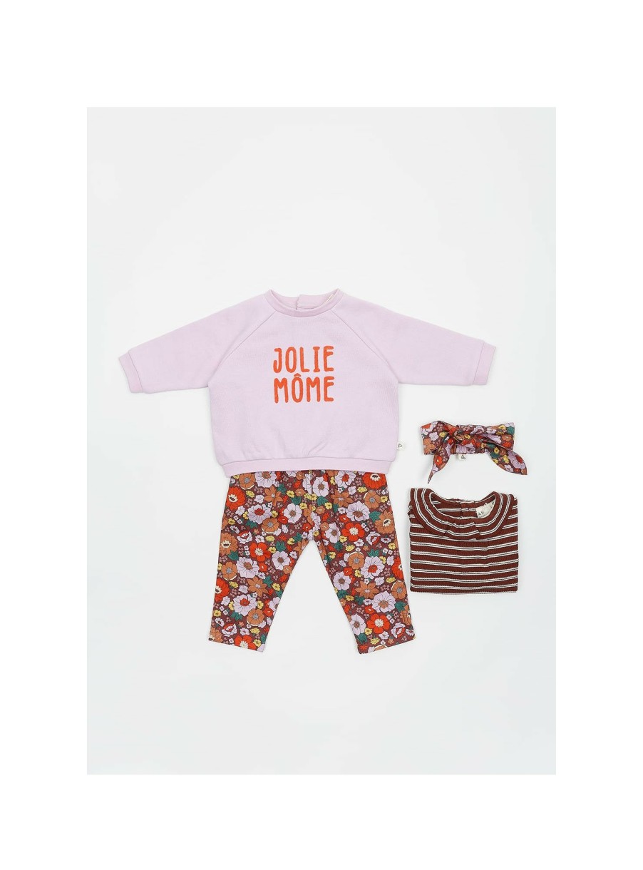 BÉBÉ Arsene et les pipelettes | Pantalon Bebe Fleurs Vintage