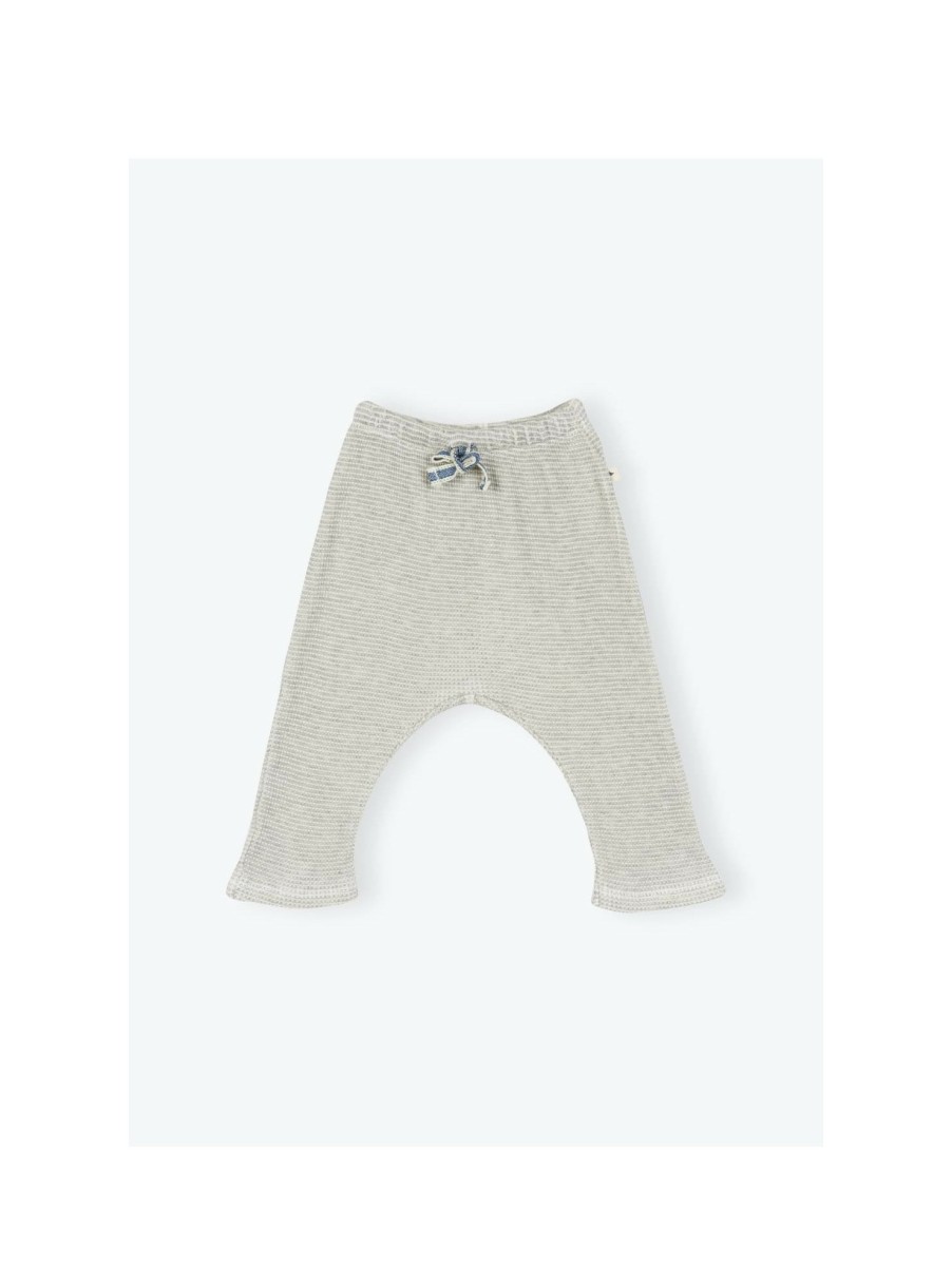 BÉBÉ Arsene et les pipelettes | Pantalon Bebe Nid D'Abeille Bio