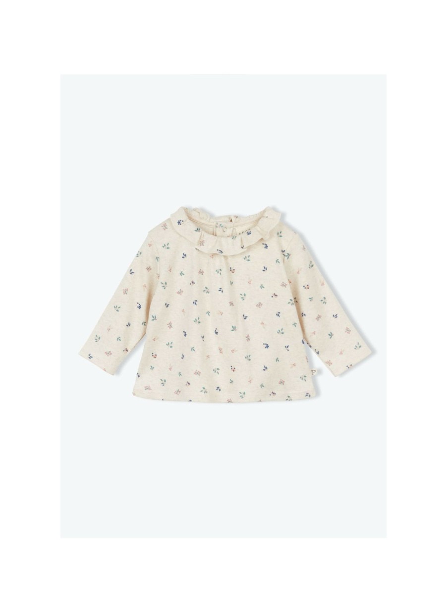 BÉBÉ Arsene et les pipelettes | Blouse Bebe Fleurs Bio