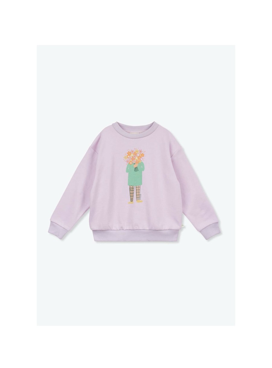 ENFANT Arsene et les pipelettes | Sweat Bouquet Gots