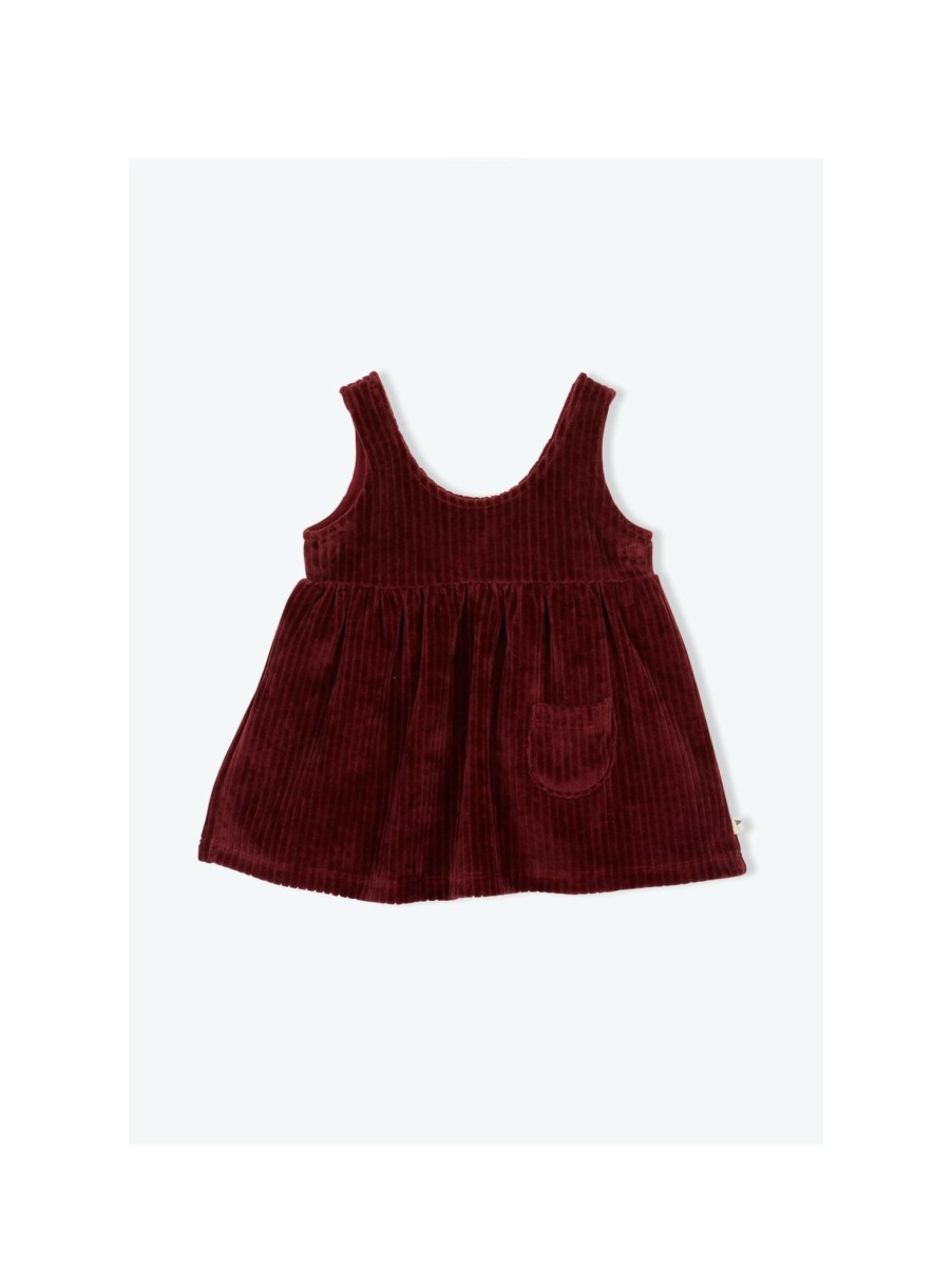 BÉBÉ Arsene et les pipelettes | Robe Bebe Velours Cotele Bio