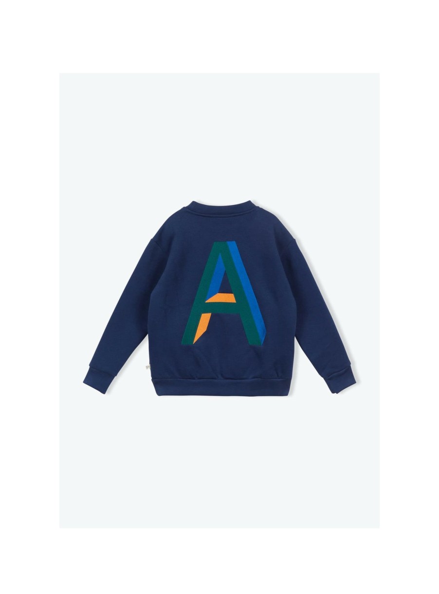 ENFANT Arsene et les pipelettes | Sweat Broderie A Bio