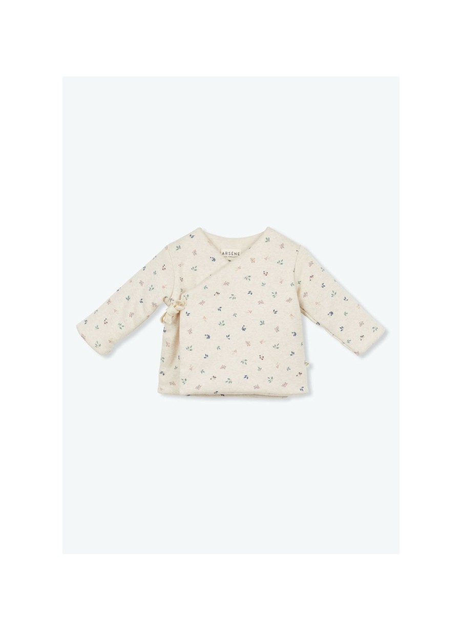 BÉBÉ Arsene et les pipelettes | Veste Bebe Fleurs Bio