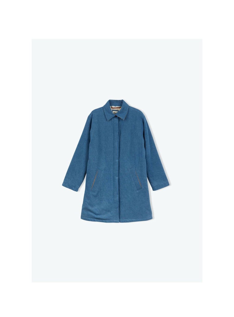 FEMME Arsene et les pipelettes | Manteau Femme Denim Blue