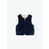 ENFANT Arsene et les pipelettes | Gilet Velours Reversible Bio