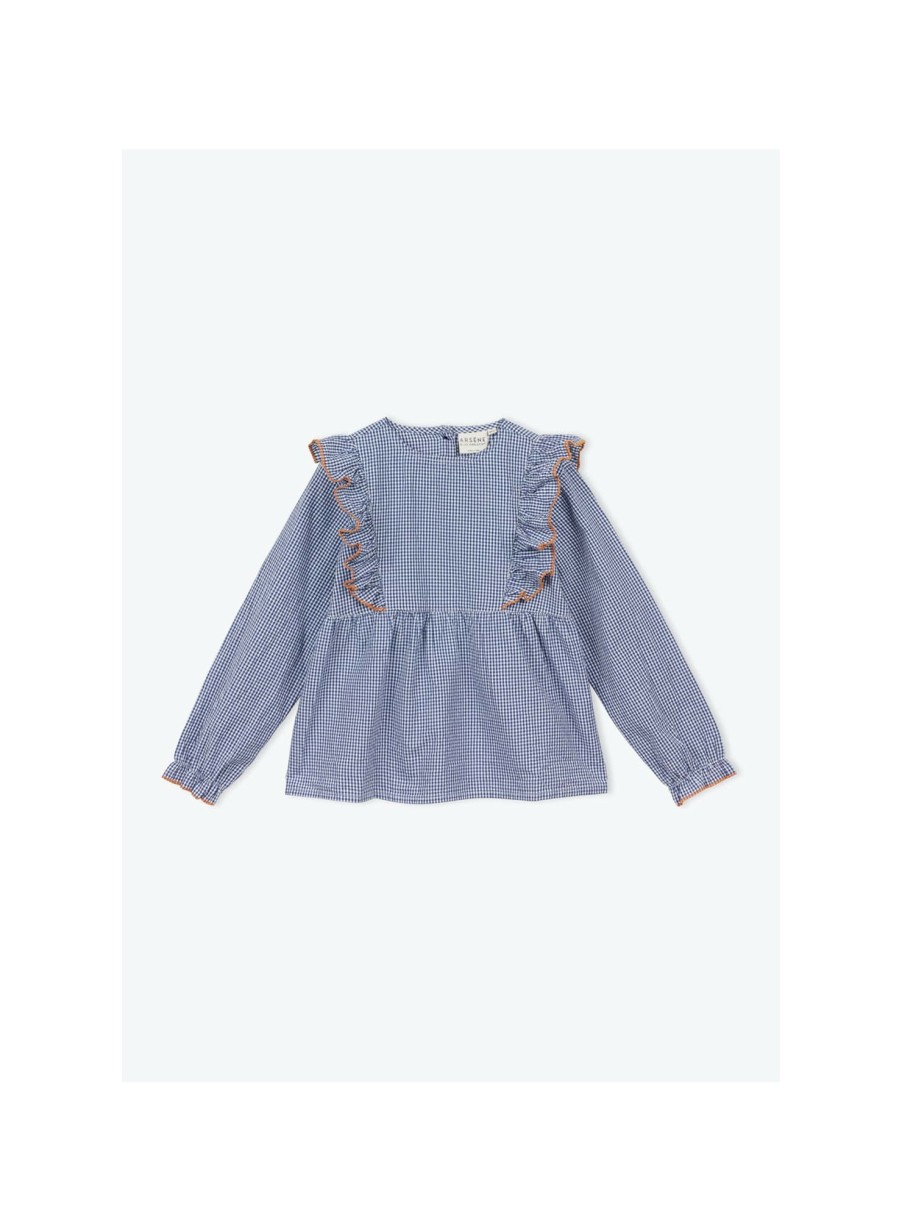 ENFANT Arsene et les pipelettes | Blouse Vichy