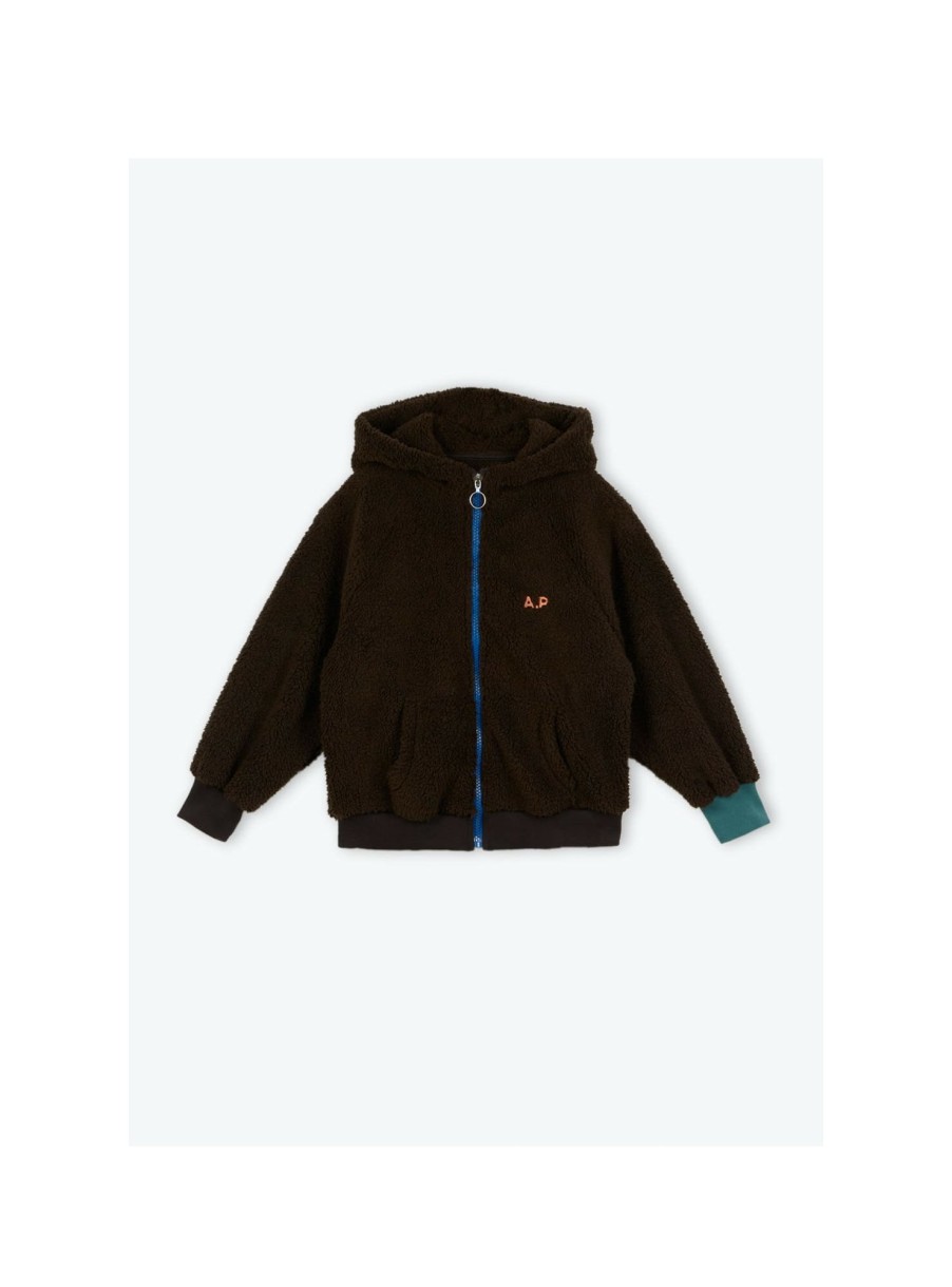 ENFANT Arsene et les pipelettes | Veste Capuche Sherpa