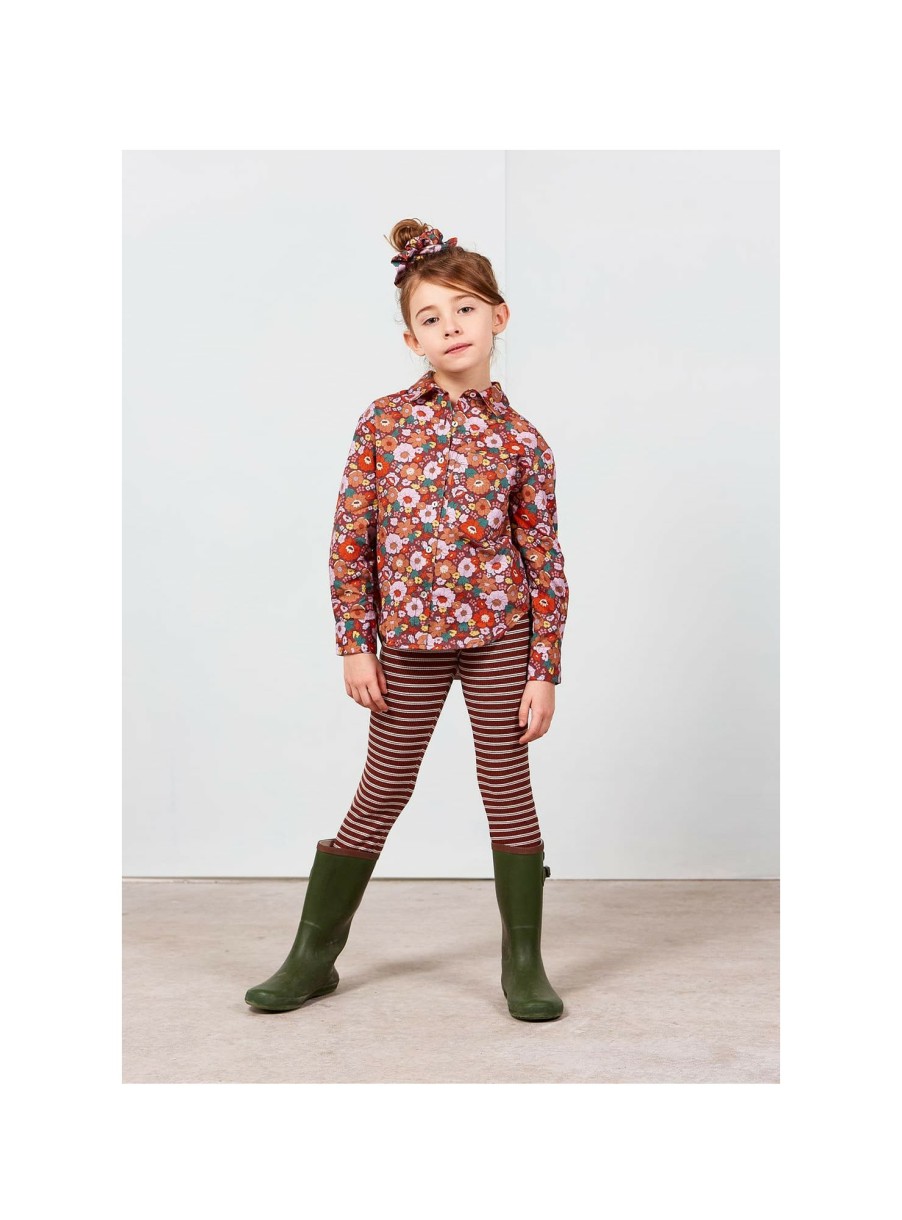 ENFANT Arsene et les pipelettes | Chemise Fleurs Vintage