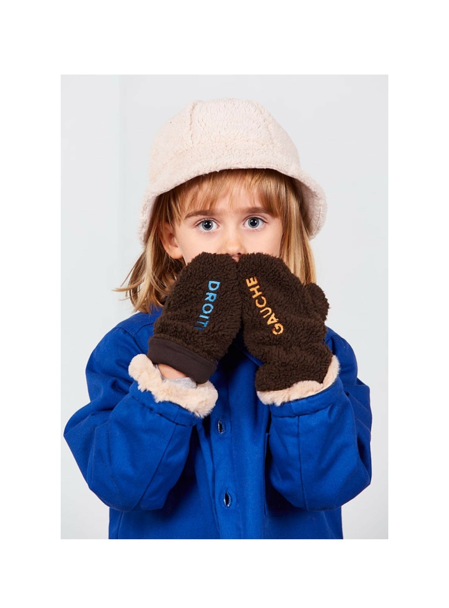 ENFANT Arsene et les pipelettes | Moufle Sherpa Broderie