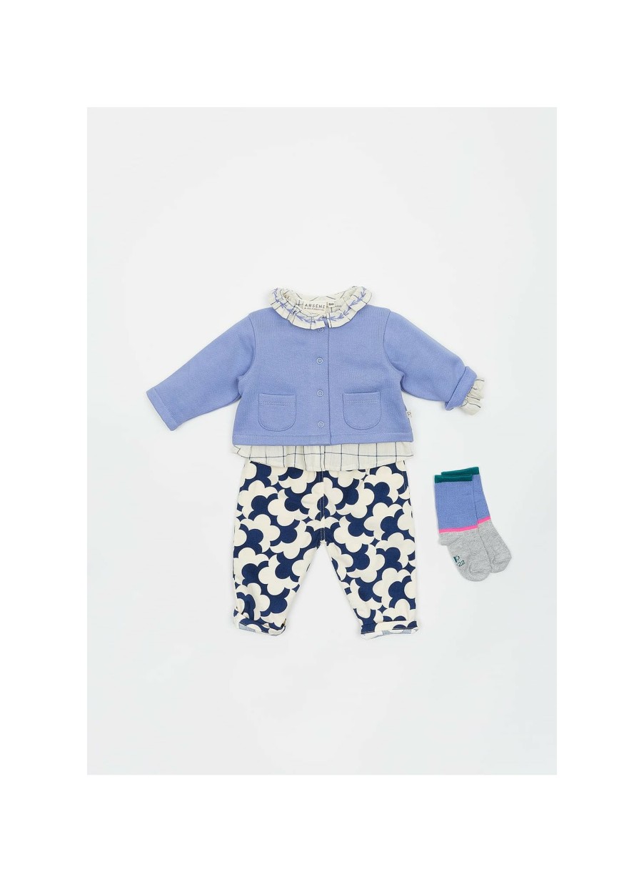 BÉBÉ Arsene et les pipelettes | Pantalon Bebe Velours Pop-Corn Gots