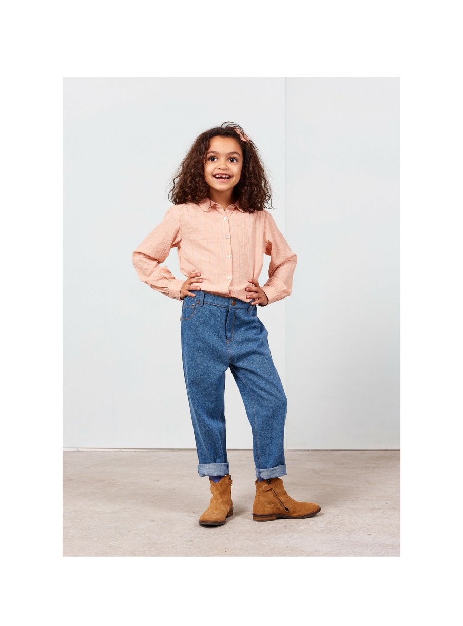 ENFANT Arsene et les pipelettes | Chemise Carreaux Nude